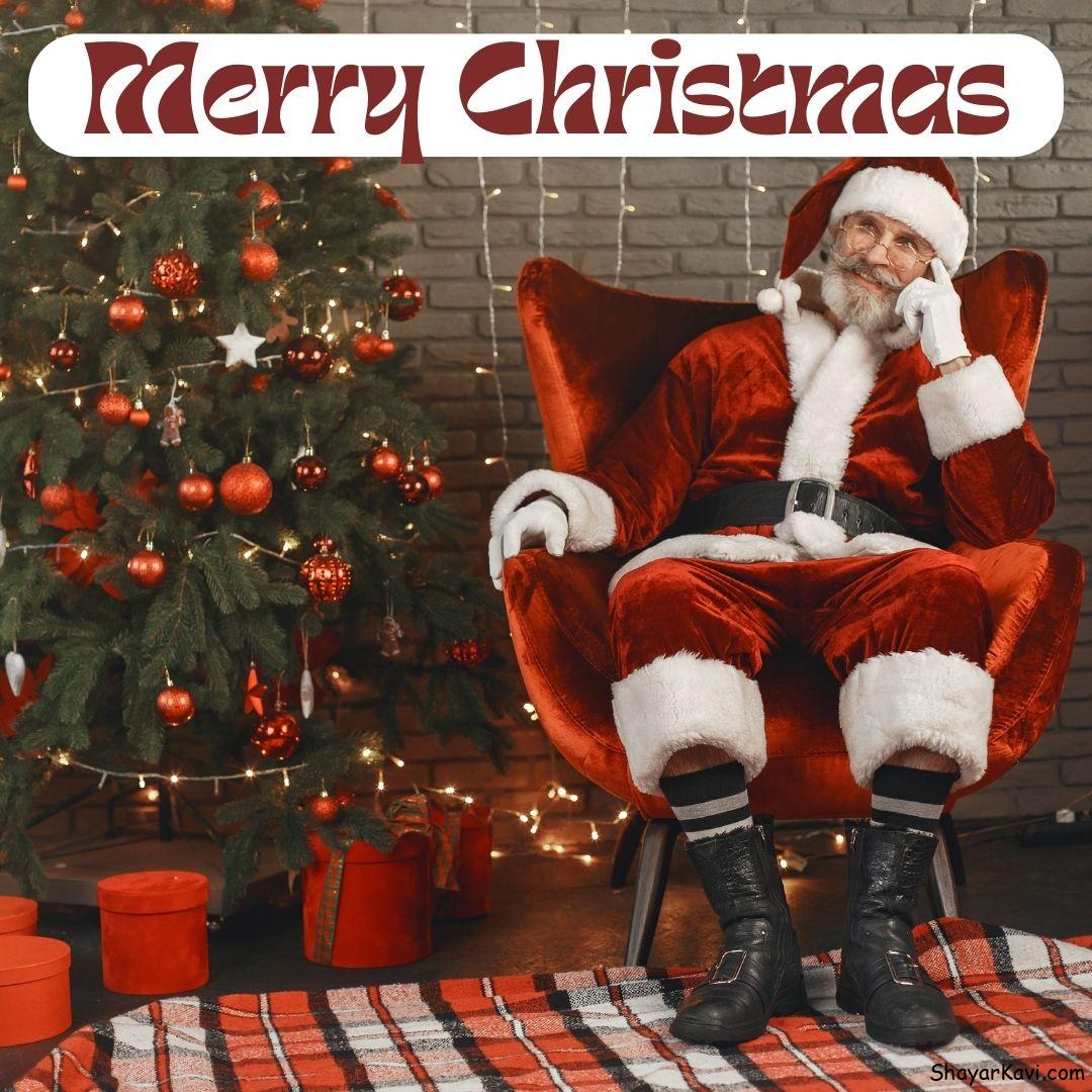 Merry Christmas and Human Santa