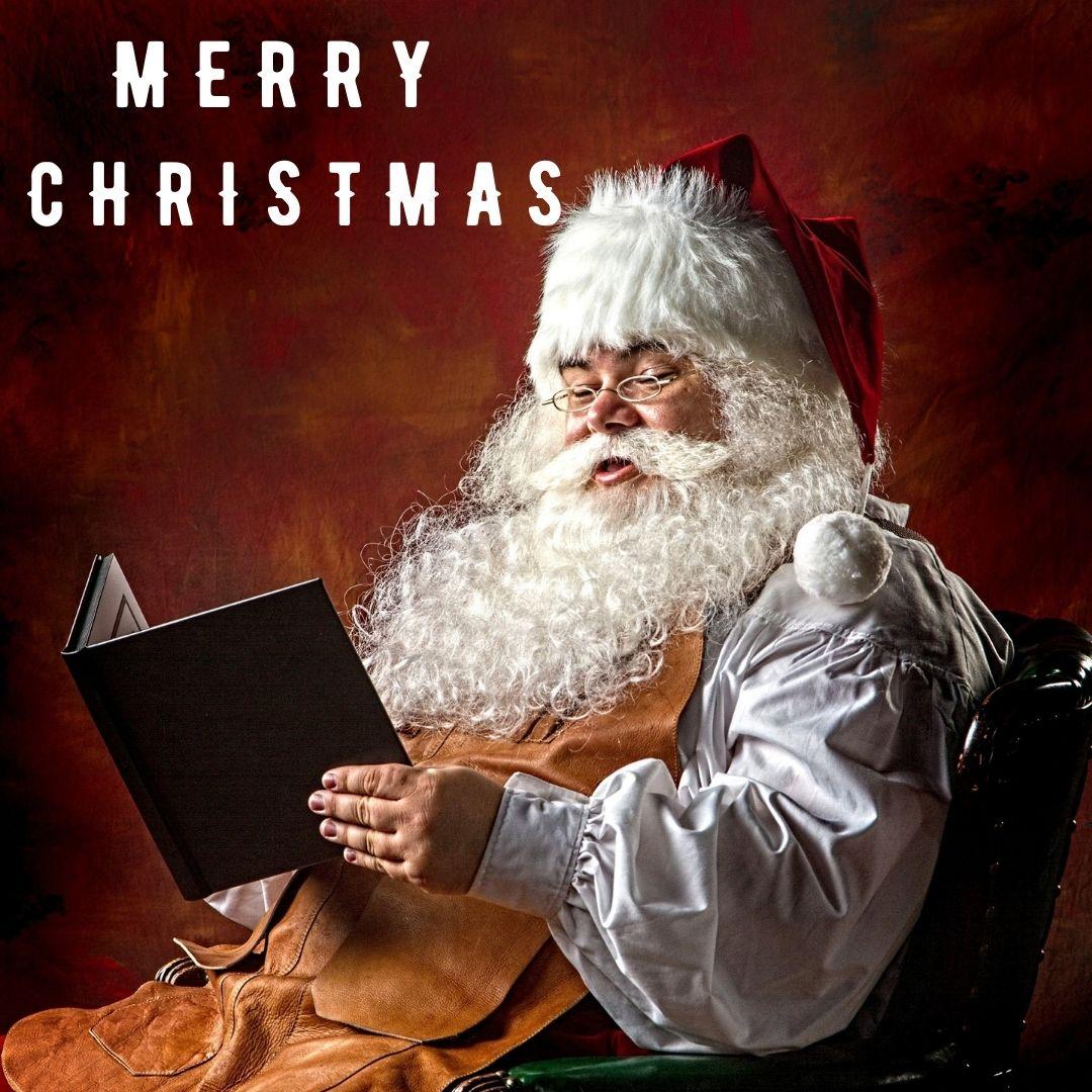 Merry Christmas and Santa Reading
